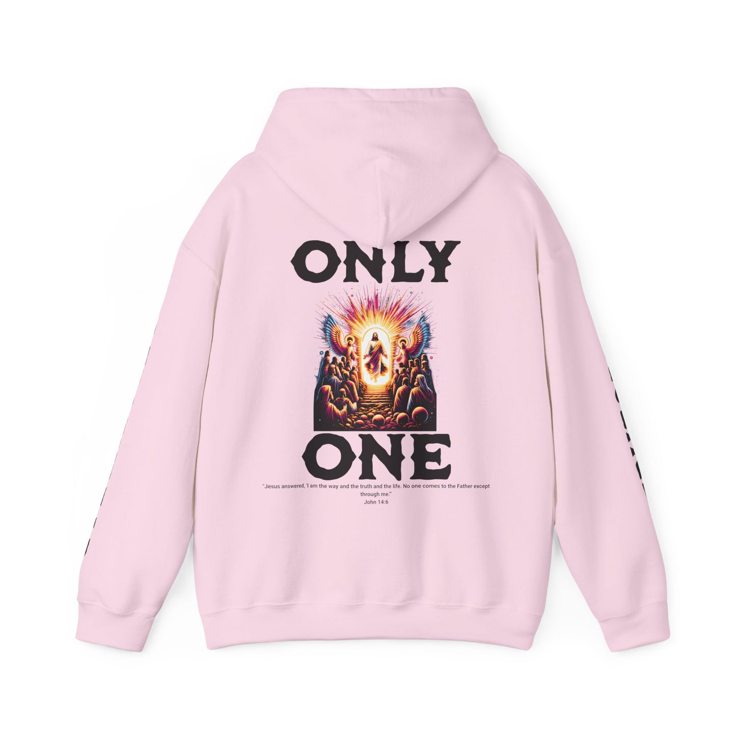 AeroThread "Only One" John 14:6- Unisex Heavy Blend™ Hooded Sweatshirt